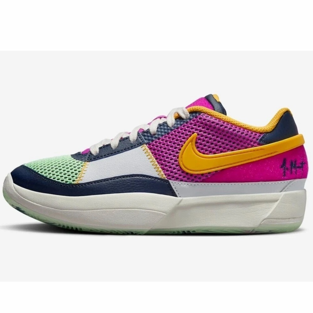 Nike Ja 1 SE GS “Welcome to Camp” Low Top Basketball Sneakers 7Y Kids